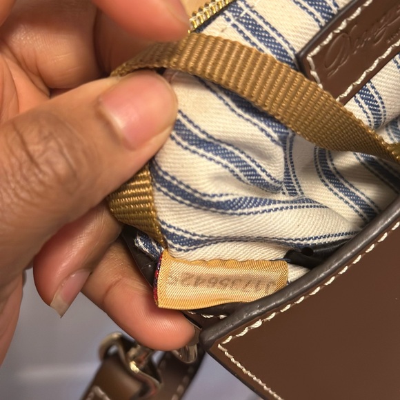 Dooney & Bourke Brown Crossbody Bag - Picture 8 of 14